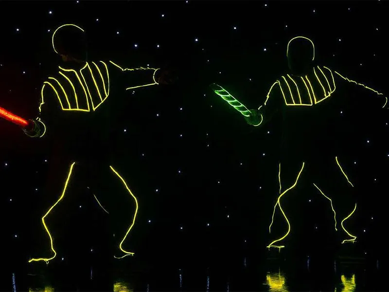 Illuminated Dancers